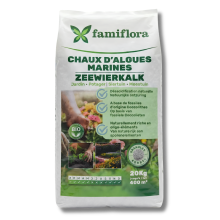 Famiflora zeewierkalk 20 kg tot 400 m²   voor gazon