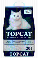 Top Cat antibacteriële kattenbakvulling   20L