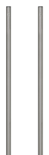 Practo Garden brievenbuspaal inox inox   Brievenbussen   4x4x151cm