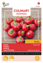 Buzzy seeds Buzzy® Culinary Peppers Papecchia   Milde Kerspeper   Zuid Italiaans Ras