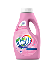 Dreft Vloeibaar Wasmiddel   Delicate & Wool   21 wasbeurten (945ml)