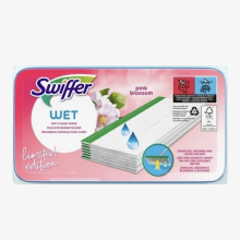 Swiffer Wet Refills Vochtige Vloerdoekjes   Pink Blossom   24 stuks (Limited Edition)
