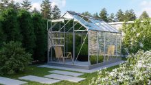 Vitavia Planet serre   6,2m²   Aluminium