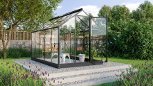 Vitavia Triton serre   6,2m²   Zwart