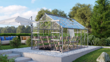Vitavia Meridian 2 serre   9,9m²   Aluminium