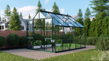 Vitavia Meridian 2 serre   8,3m²   Donkergroen