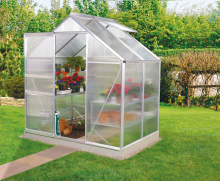 Vitavia Venus serre   2,5m²   met 4 mm polycarbonaat   Aluminium