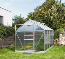 Vitavia Venus serre   6,2m²   met 4 mm polycarbonaat   Aluminium