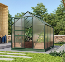 Vitavia Venus serre   5m²   met 4 mm polycarbonaat   Donkergroen