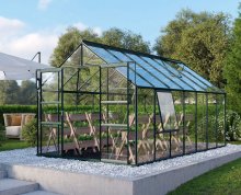 Vitavia Meridian 2 serre   11,5m²   Donkergroen