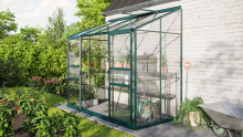 Vitavia Ida muurserre   3,3m²   Donkergroen