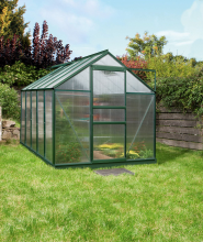 Vitavia Planet serre   6,2m²   met 6 mm polycarbonaat   Donkergroen