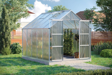 Vitavia Uranus serre   8,3m²   met 4 mm polycarbonaat   Aluminium