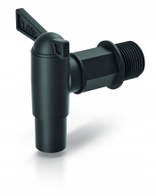 Prosperplast ITAP2 Cantap Regentonkraan   3/4 inch   Zwart   Universeel