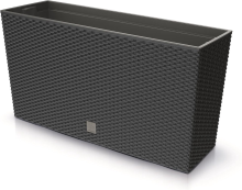 Prosperplast Rato Case Middle Plantenbak   77 x 23,5 x 40,6 cm   Antraciet