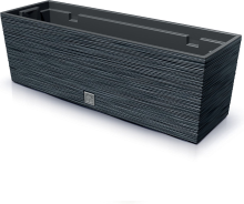 Prosperplast Furu Case Plantenbak   Antraciet   58 cm   Met binnenpot