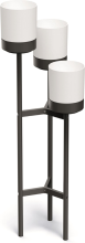 Prosperplast Bloomie Stand Plantenstandaard   125 cm   Wit   3 Potten