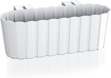 Prosperplast Balkon plantenbak met haken Boardee Hook (Wit)