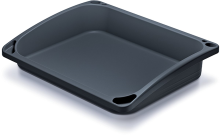 Prosperplast Respana Zaaitray & Werkblad   Antraciet   57,6 x 45,6 cm