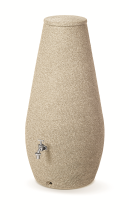Prosperplast Drop Regenton   200 Liter   Beige   Modern Design