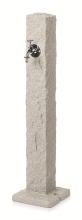 Prosperplast Natura Watertappunt   Cool Grey   98 cm   Light Stone Look