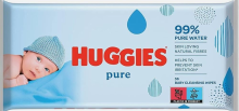 Huggies Pure babydoekjes   56 vochtige doekjes