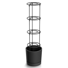 Prosperplast Home Grower Tomatenpot   Met Klimsteun   Ø 29 cm   Antraciet