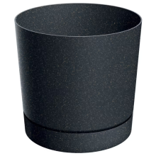 Prosperplast Tubo P Eco Wood Bloempot   ECO Antraciet   Ø 39 cm   Met echt hout