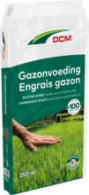 DCM gazonmeststof  20kg voor 250m²