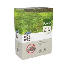 Pokon Mos Weg! Gazonmest & Mosbestrijder   875 gram   Voor 25 m²