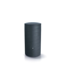 Prosperplast Novara Regenton   57 x 57 x 117 cm   Antraciet