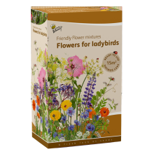 Buzzy seeds Buzzy Friendly Flowers Strooidoos   Lieveheersbeestjes Bloemenmix   15 m²