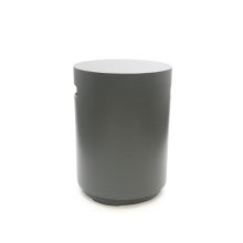 Happy Cocooning Enclosure Round Bijzettafel   Smokey Anthracite   Ø40 x 55 cm   Composiet