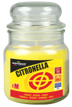 Weitech WK8025 Citronella Kaars Middel   340g   65 Uur brandtijd