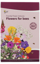 Buzzy seeds Buzzy Friendly Flowers Bijen Laag   Strooidoos   Voor 50 m²   Hoogte 20 35 cm