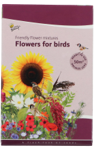 Buzzy seeds Buzzy Friendly Flowers Vogels   Strooidoos   Voor 50 m²   Hoogte 40 100 cm