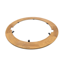 BonFeu BonTeak beschermring   Veiligheidsring voor BonPlancha Ø100cm   Teakhout