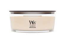 WoodWick geurkaars   Ellipse HearthWick Flame   Vanilla & Sea Salt