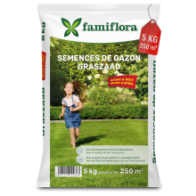 Famiflora graszaad 5kg tot 250m²   Speel & Sport   voor aanleg nieuw gazon