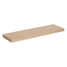 5Five Bassline Zwevende Wandplank   80 cm   Bruin Eiken   Hout/MDF