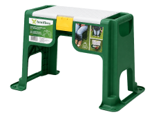 Famiflora multi purpose kruk   Zitbankje en kniebankje   Met ingebouwde opbergruimte   Maximaal 100KG capaciteit
