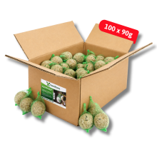Famiflora mezenbollen met netje   Vogelvoer   100 bollen à 90 gram