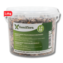Famiflora Assortiment Buitenvogels Mixbox   3 Soorten Vogelvoer   1,6 KG