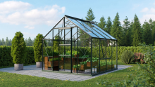 Vitavia Meridian 1 serre   6,7m²   Donkergroen