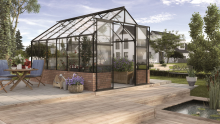 Vitavia Cassandra serre   9,9m2   Zwart