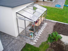 Filclair Culti Luxx muurserre   1,50 x 3,00m   Aluminium