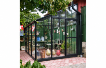 Filclair Culti Luxx muurserre   2,25 x 3,75m   Zwart