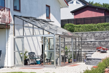 Filclair Culti Luxx muurserre   3,00 x 4,50m   Aluminium