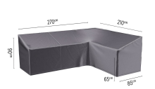 Platinum Aerocover loungesethoes rechts   Ademende hoes voor loungeset met een 90° hoek (L vorm, rechts) 270 x 210 x 85 x 65/90cm