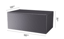 Platinum Aerocover tuintafelhoes   Ademende hoes voor tuintafels van 140 tot 160cm